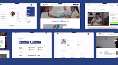 Jeremiah Foundation  Website Design