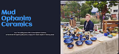 Mud Ophanim Ceramics Site