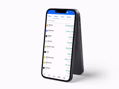 Dovizmix • Finance Mobile App