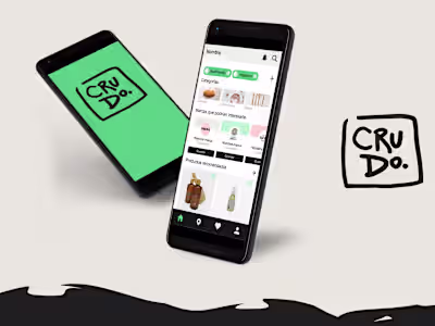 CRUDO | UX UI Design