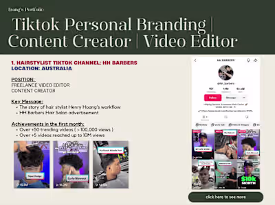 Tiktok / IG | Video Editor: HH Barbers (1.1M FOLLOWERS)