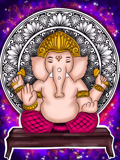 Ganesh Illustration