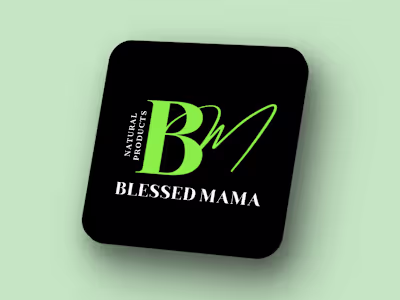 Logo Blessed Mama