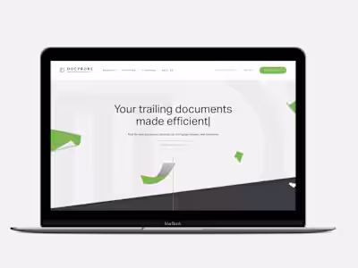 DocProbe Website design