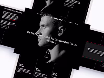 Personal Portfolio Website Design