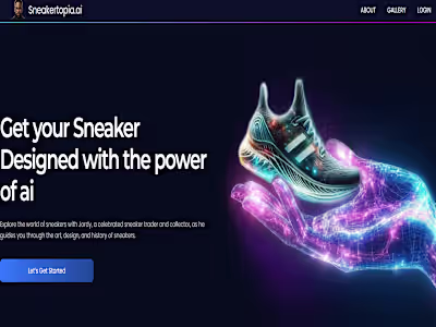 Sneakertopia - Sneaker Design with AI-Powered Customization