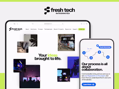 Framer Website - Fresh Tech Integrated
