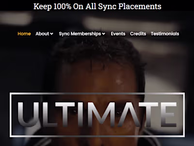 We Create Music Websites