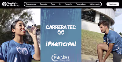 TEC Borregos 2024 Race Website Development