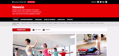 Wordpress news site