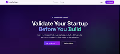 Built a startup MVP web