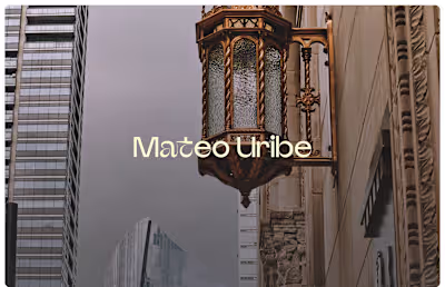 Mateo Uribe | Branding
