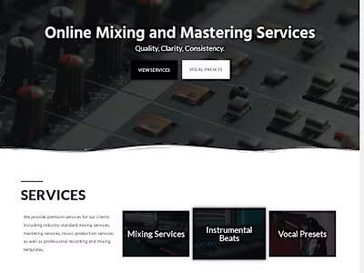 Online Mixing and Mastering Services | BCHILL MUSIC