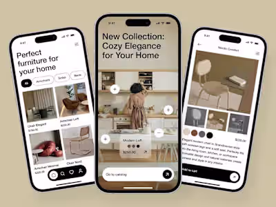 AR Furniture Mobile App Design & Development