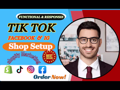 I will setup facebook ig tik tok shop promotion dropshipping ads