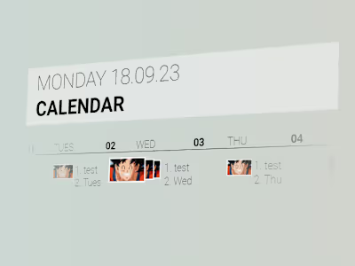GitHub - aakarzh/3d_calender