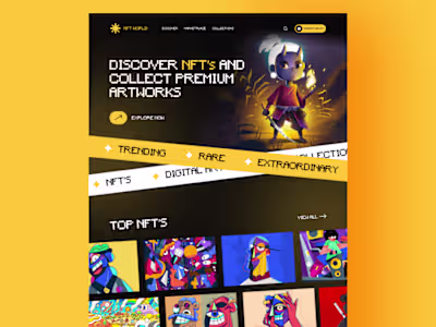 NFT Landing Page