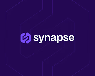 Synapse Logo Concept - Hexagon Brain with Hidden 'S'