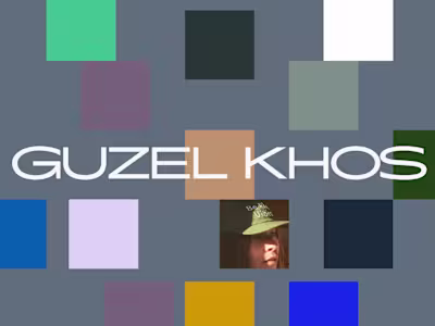 Guzel Khos Photography Website Design