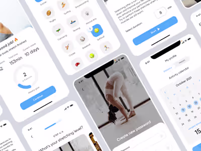 AZ stretch Mobile App