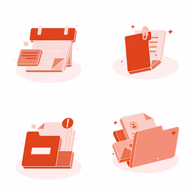 Rayna UI Illustration Sets and Empty States