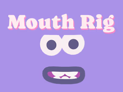 [Sound ON!🎵] I set up a mouth rig on River and decided to t...