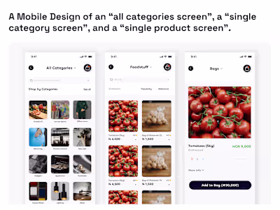 A mobile-first digital Logistic and E-commerce system