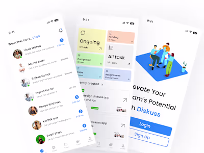 Diskuss: Simplified Team & Task Management 🚀