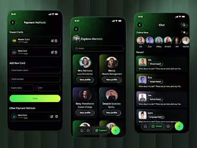 Here is my AI Learning & Mentorship Platform UI Design Redes...