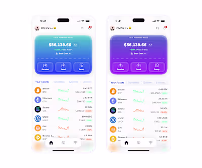 Crypto Portfolio UI