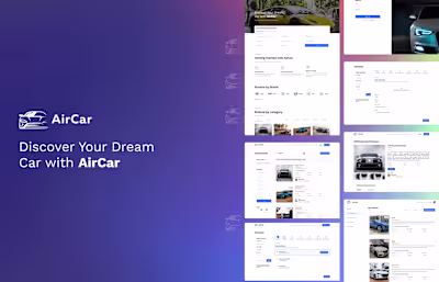 AirCar Case study: Behance