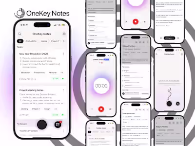 Voice-First Productivity App Development