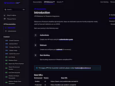 End-to-End Developer Documentation & Support System