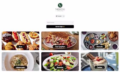 Restaurant QR Menu