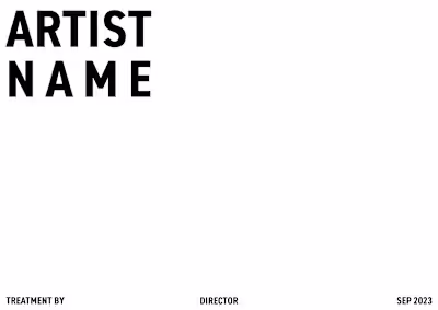 Artist Creative Deck