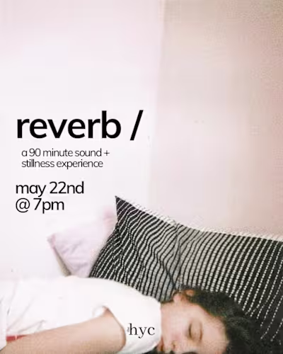 REVERB Event Flyer 