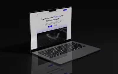 Komosu Network Website Design