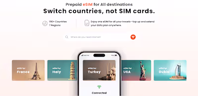 eSimFox – Global eSIM Marketplace Platform
