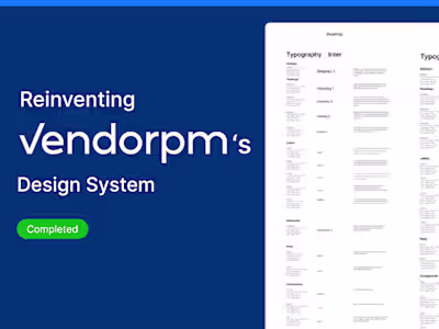 VendorPM's Design System
