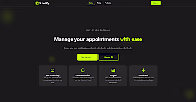 Schedify Web Application Development