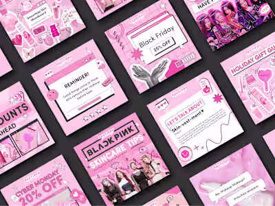 15 Collage Posts | Social Media Design