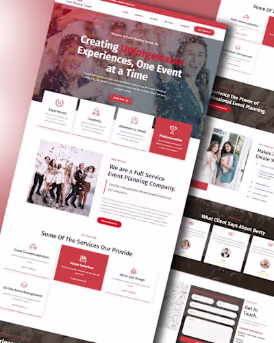 Developing a High-Converting WordPress Site for Event Planning