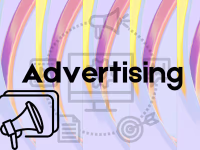 Advertising banner for hiring 