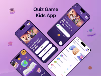 Kids Quiz Game Mobile App Development