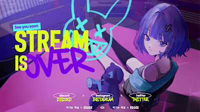 Digital design / Streaming character :: Behance