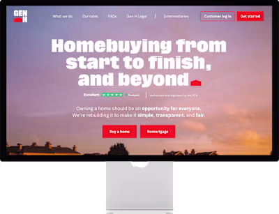 Generation Home website