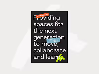 The Den — Non-profit brand identity 