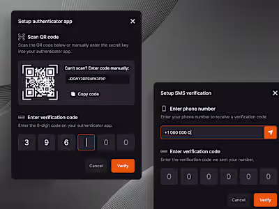 Authentication flows for a new SaaS project management tool....