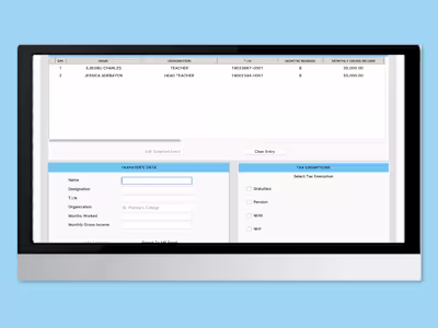 PAYE-Tax Desktop App