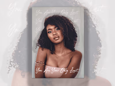 You Are Your Only Limit - Custom Wall Art